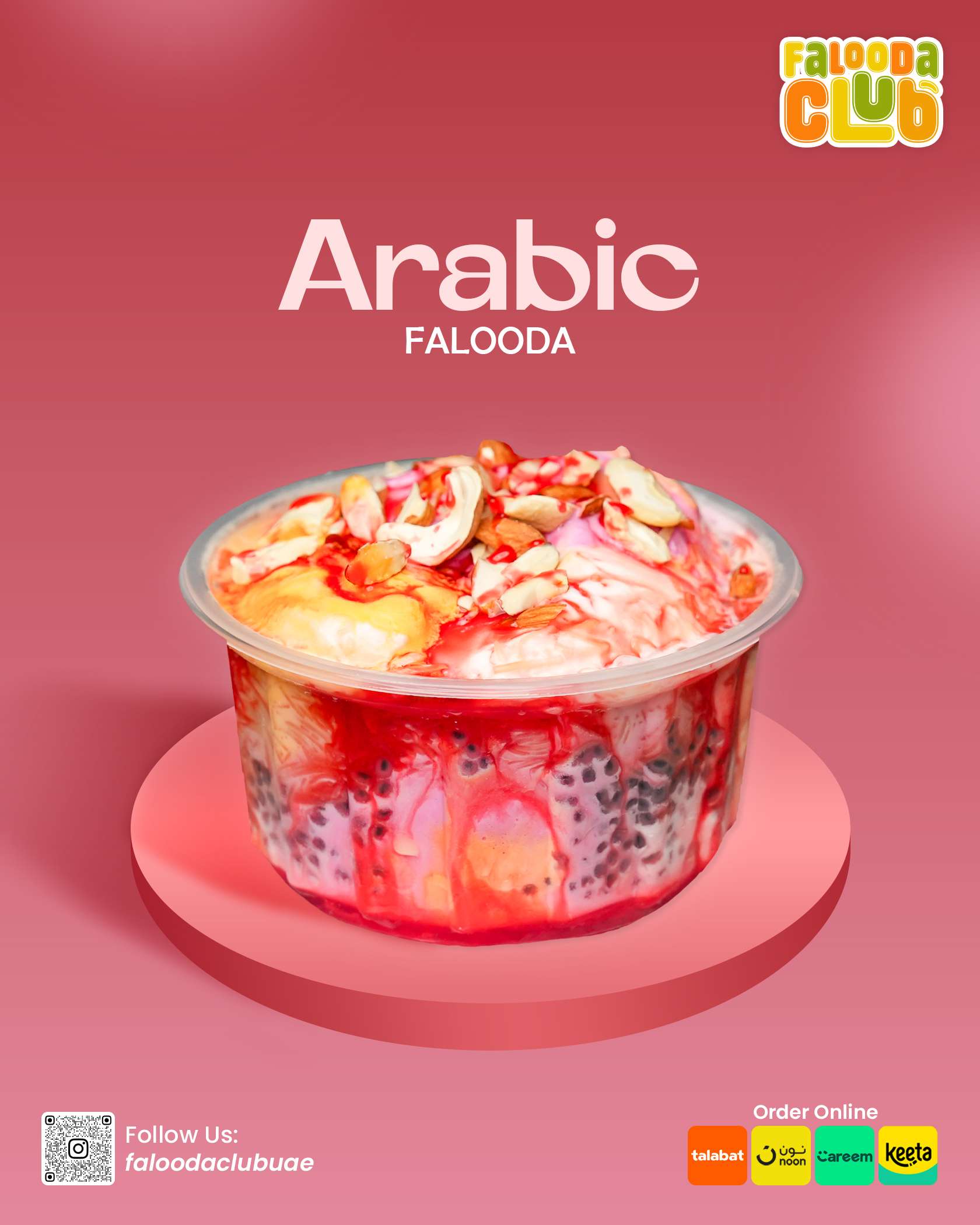 Arabic falooda served chilled