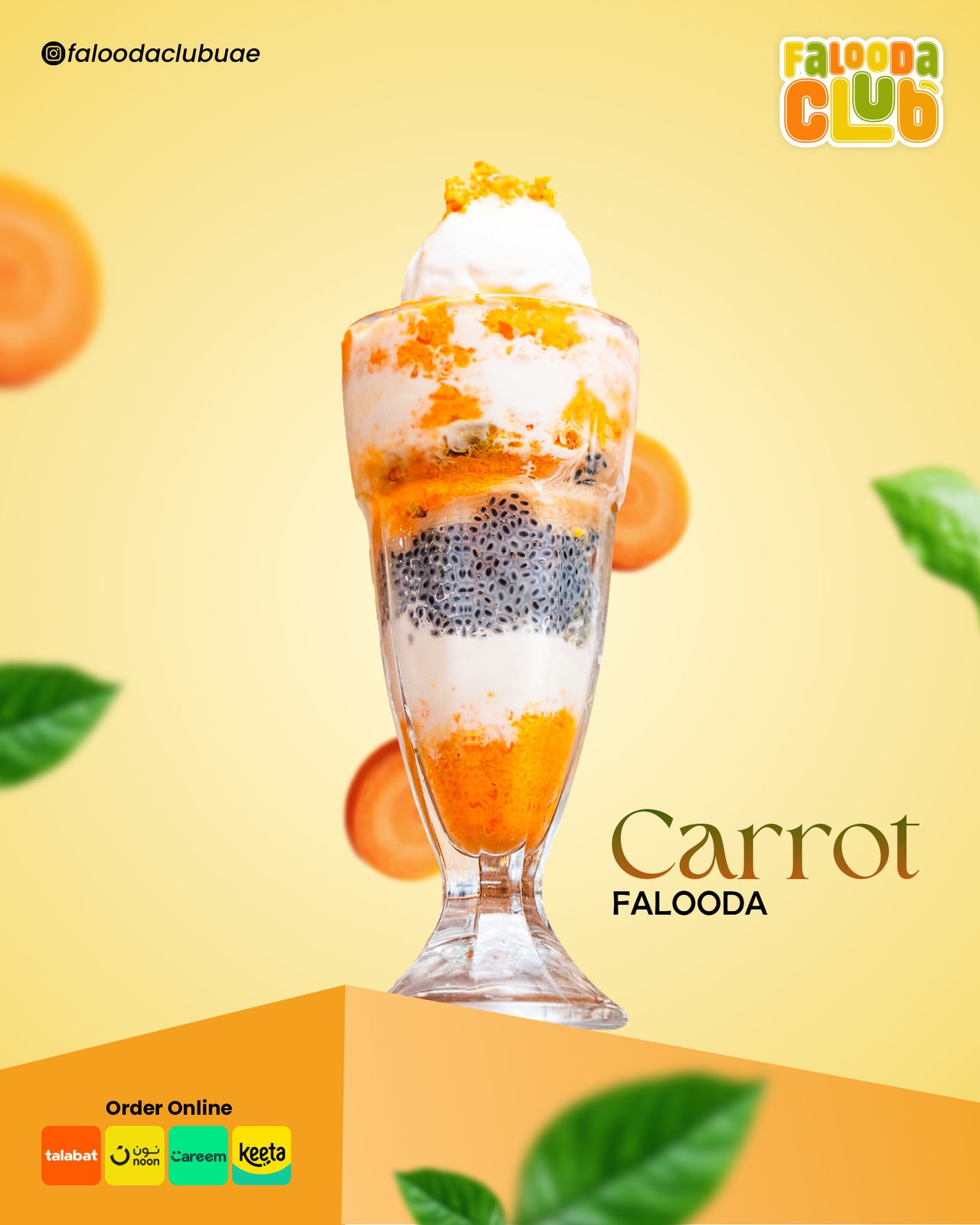 Carrot falooda